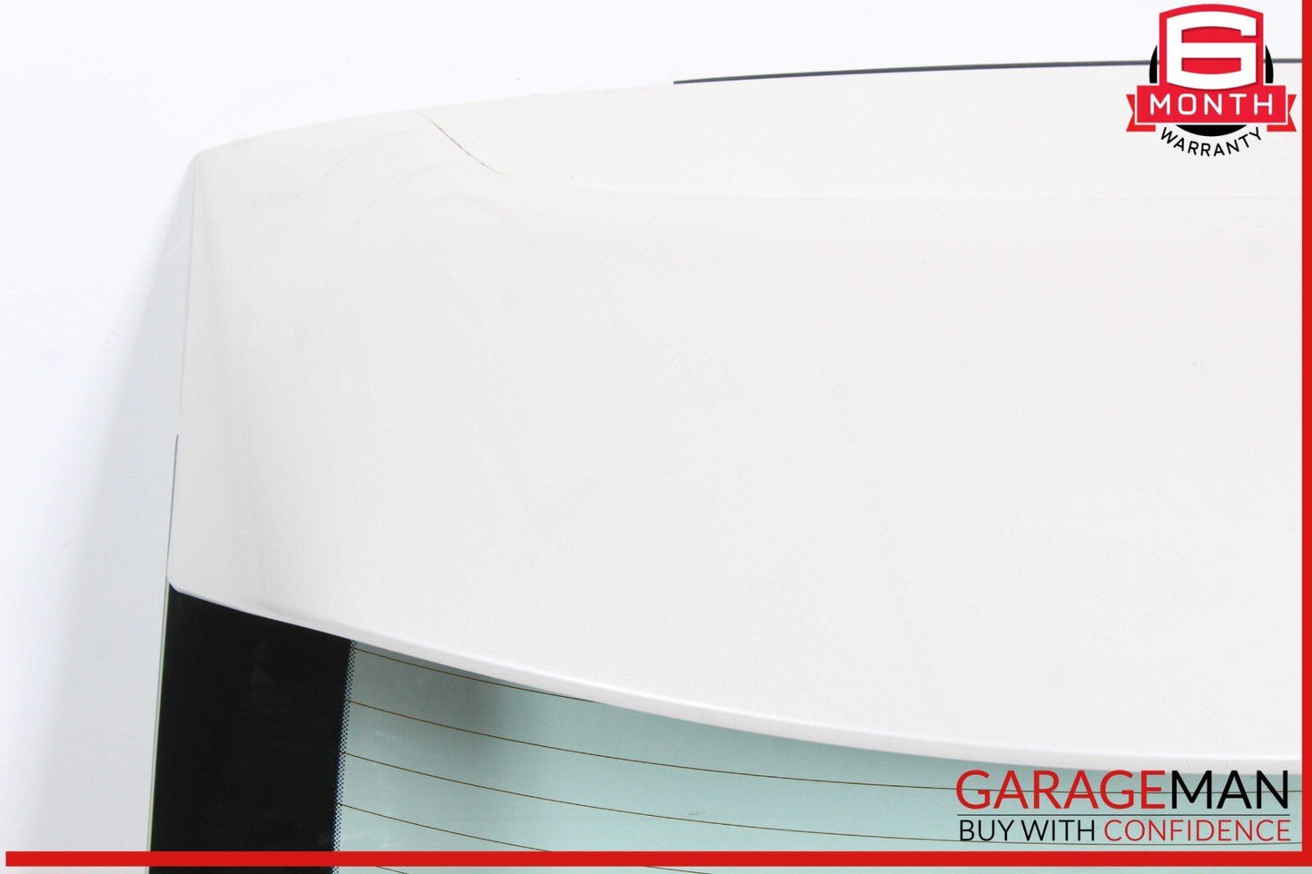 12-17 Fiat 500 Rear Trunk Lid Tailgate Liftgate Shell White OEM