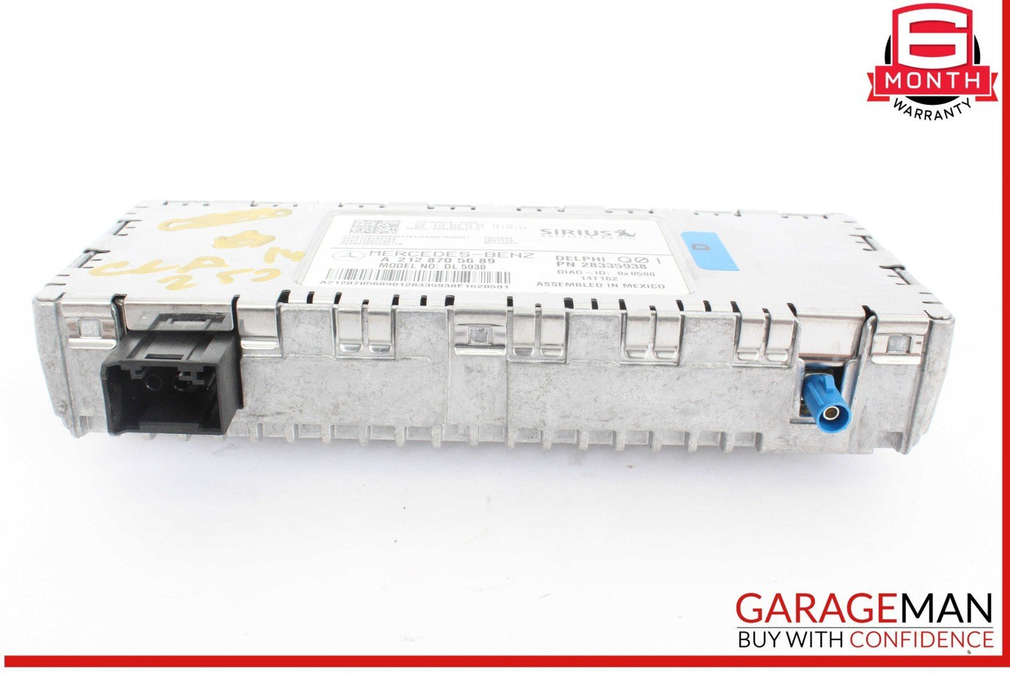 14-19 Mercedes W117 CLA250 Sirius Satellite Radio Receiver 2128705689 OEM
