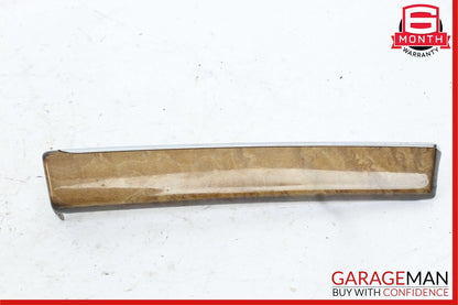 03-09 Mercedes W211 E350 E500 Dashboard Dash Left Molding Trim Wood 2116800371