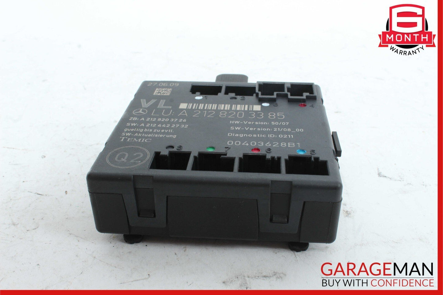 08-18 Mercedes W212 E350 4MATIC Front Left Side Door Control Module Unit OEM
