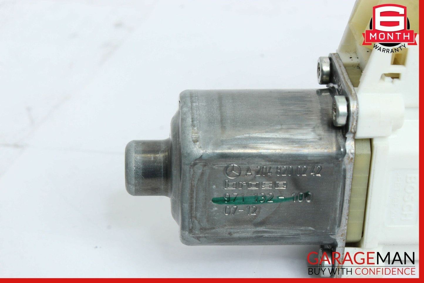 08-14 Mercedes W204 C350 Front Right Passenger Side Door Window Regulator Motor