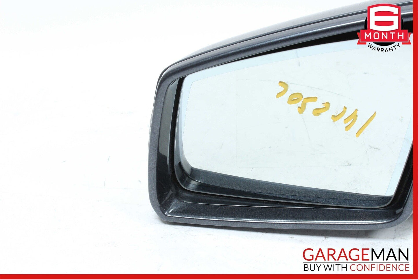 12-14 Mercedes W204 C250 Front Left Side Mirror Rear View Door Black OEM