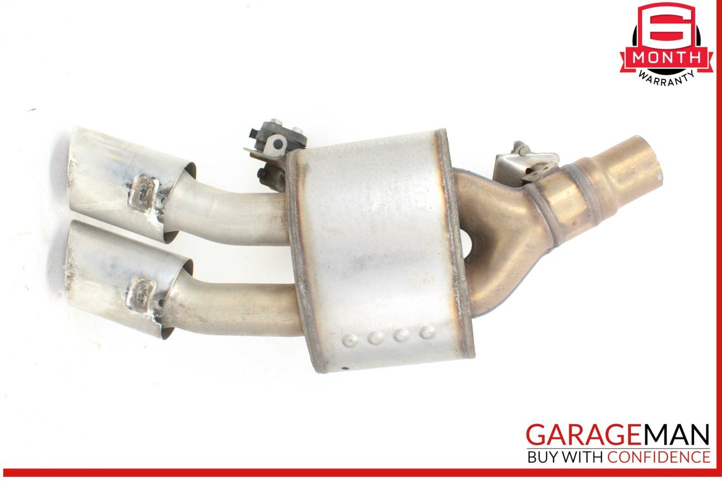 18-24 Audi S5 S4 3.0L Rear Right and Rear Left Side Exhaust Muffler Set OEM