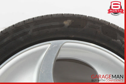 03-12 Mercedes R230 SL500 Rear Wheel Tire Rim 9.5Jx18H2 ET40 R18 2304011802 OEM