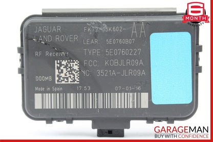 16-20 Jaguar XE Keyless Entry Antenna Receiver Control Module OEM