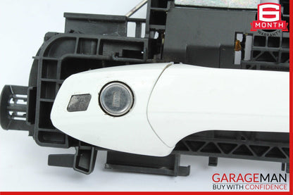 12-15 Mercedes W204 C250 Front Left Driver Side Exterior Door Handle White OEM