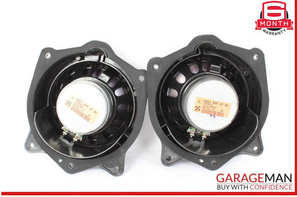 07-09 Mercedes W221 S550 4MATIC Rear Left & Right Door Audio Sound Speaker Set