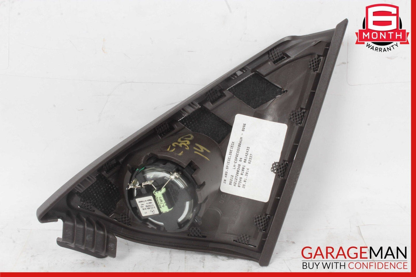 10-16 Mercedes W212 E350 E550 E63 AMG Front Left Side Door Tweeter Speaker Cover