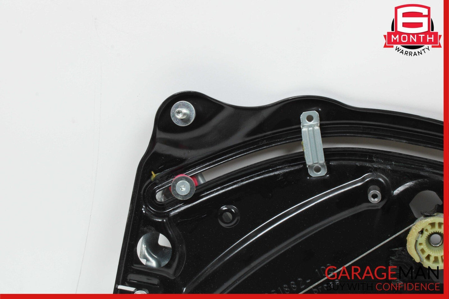 10-16 Mercedes W207 E350 Rear Right Door Window Regulator Frame w/o Motor OEM