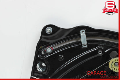 10-16 Mercedes W207 E350 Rear Right Door Window Regulator Frame w/o Motor OEM