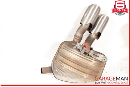14-16 Porsche Panamera 970 E-Hybrid Exhaust Muffler Right & Left Set OEM