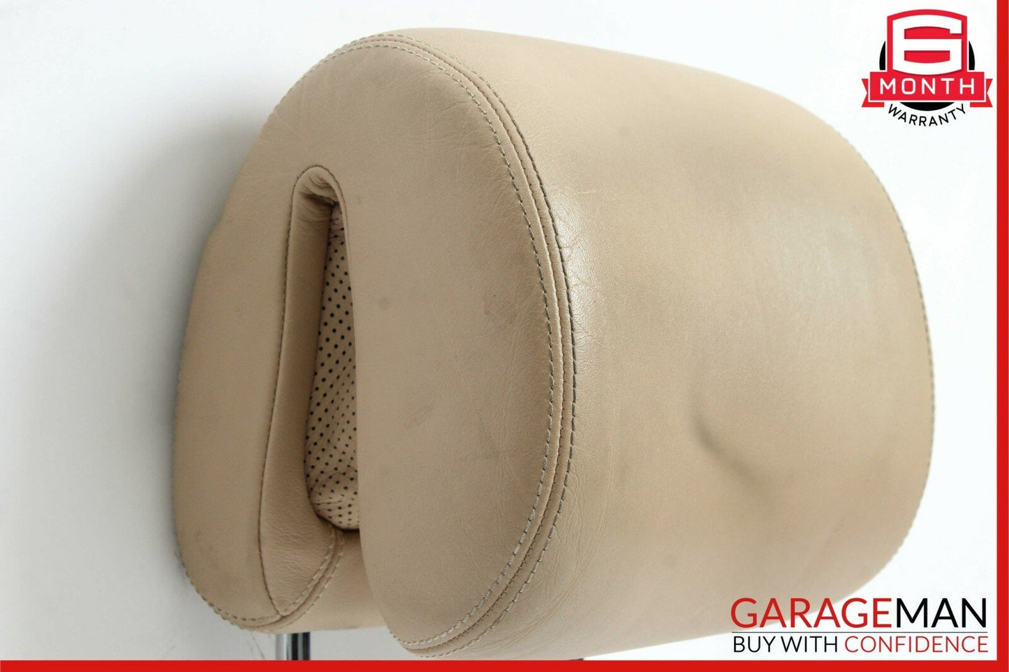 00-06 Mercedes W220 S430 S500 Front Left / Right Seat Headrest Head Rest Pebble
