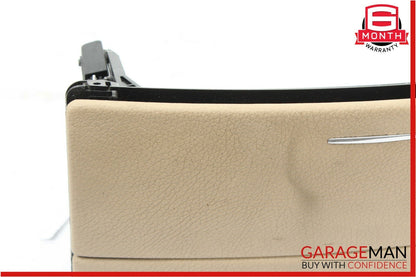 07-13 Mercedes W221 S450 S550 Center Console Dashboard CD Player Cover Brown