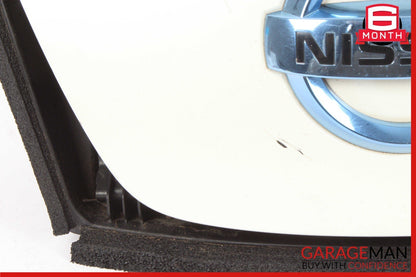 11-12 Nissan Leaf Front Charge Port Door Cover w/ Bracket Emblem & Latch OEM