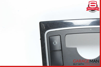 10-13 Mercedes W212 E350 E550 Center Console Switch Trim Cover Bezel OEM