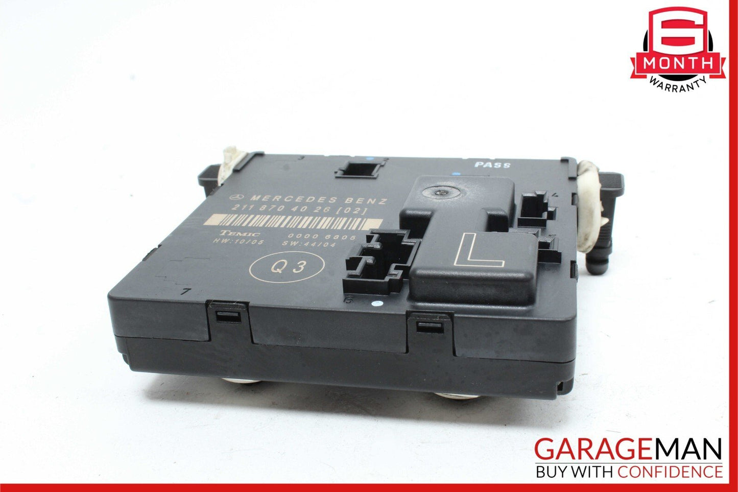 03-09 Mercedes W211 E350 E550 E63 AMG Rear Left Driver Door Control Module OEM