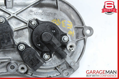 06-13 Mercedes W212 E350 Front Left Side Engine Timing Chain Cover Plate OEM