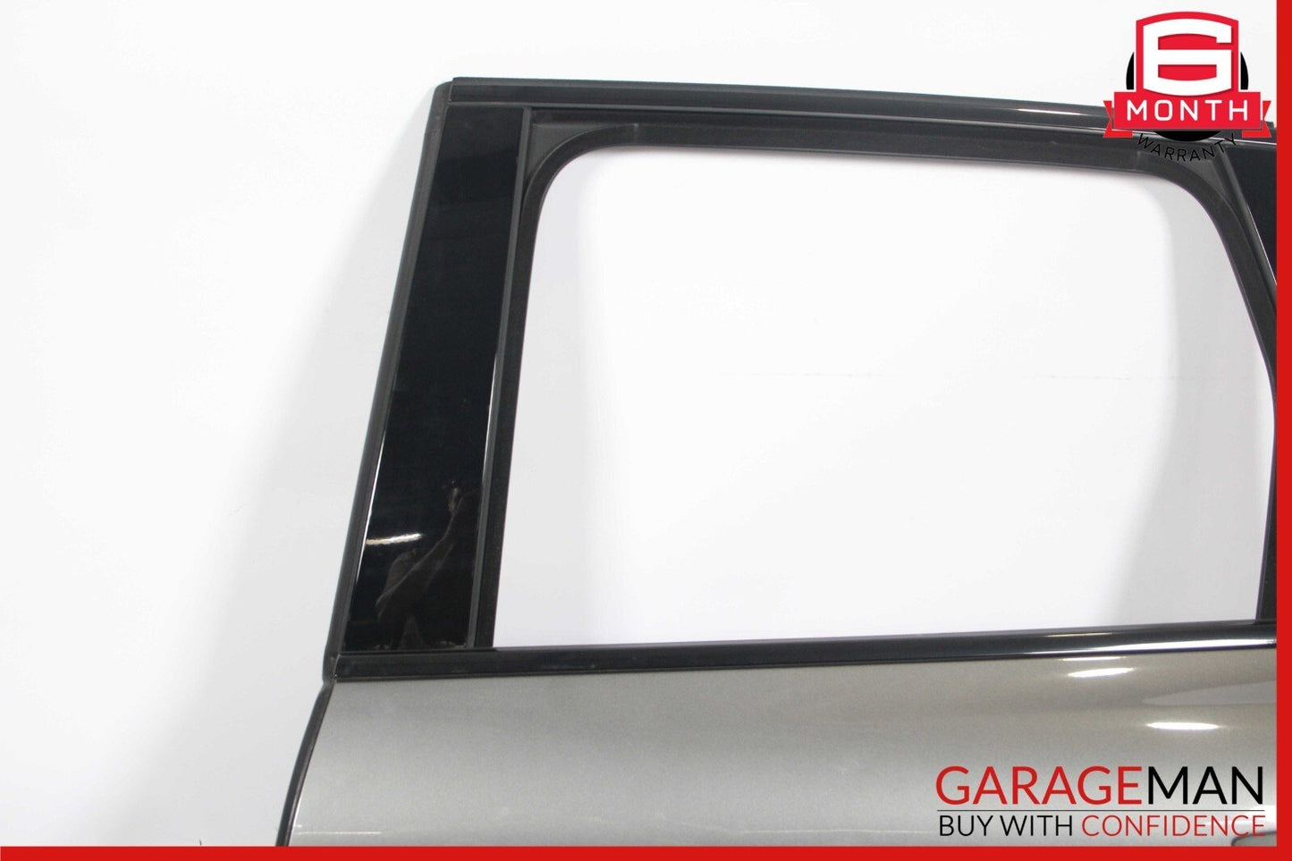 11-17 Porsche Cayenne 958 Rear Left Side Exterior Door Shell Panel Meteor Grey