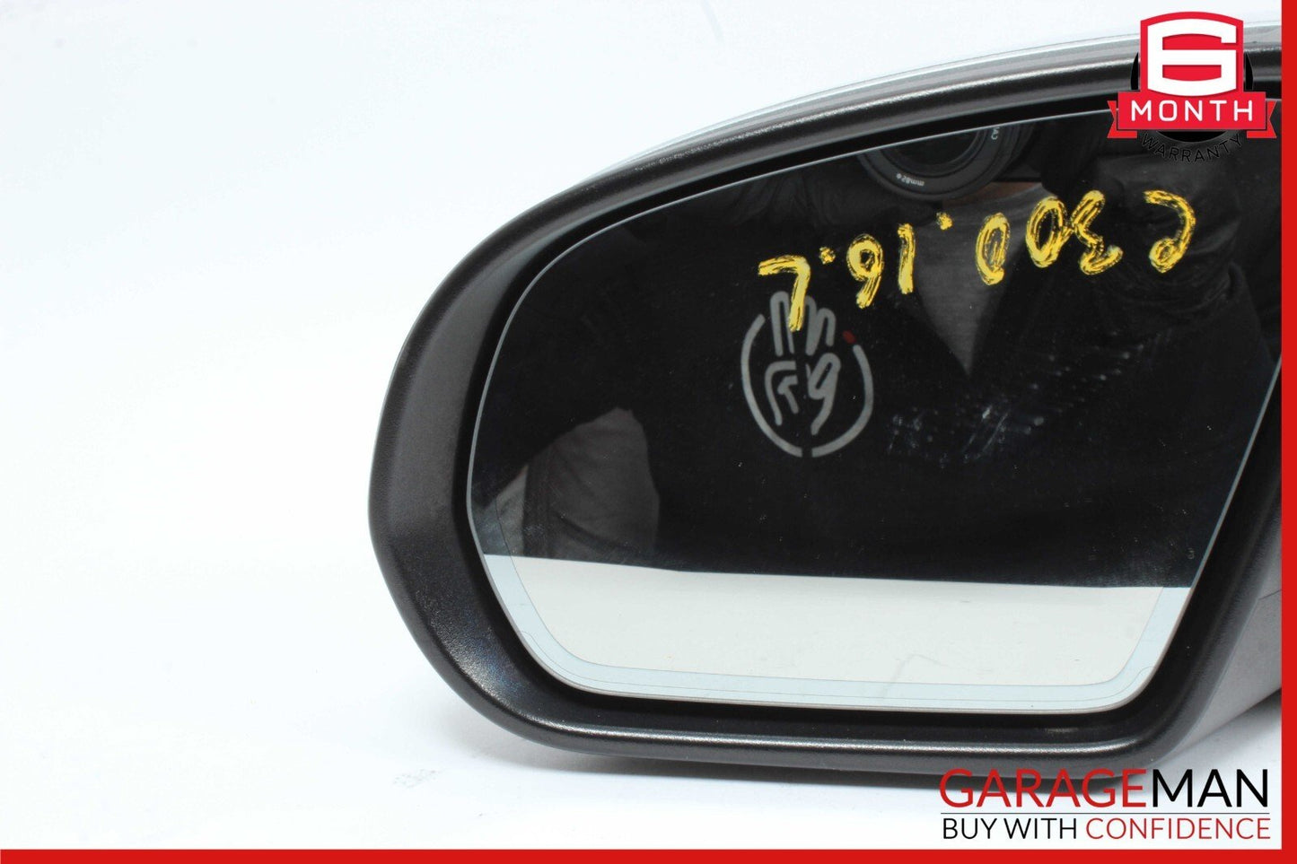 15-18 Mercedes W205 C300 C350e Sedan Front Left Side Mirror Door Rear View OEM