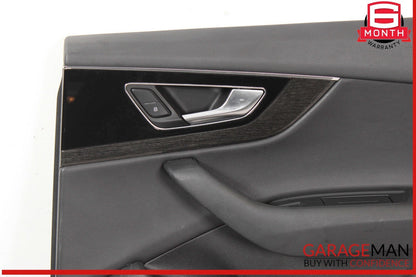17-19 Audi Q7 Rear Right Passenger Side Interior Door Panel Trim OEM