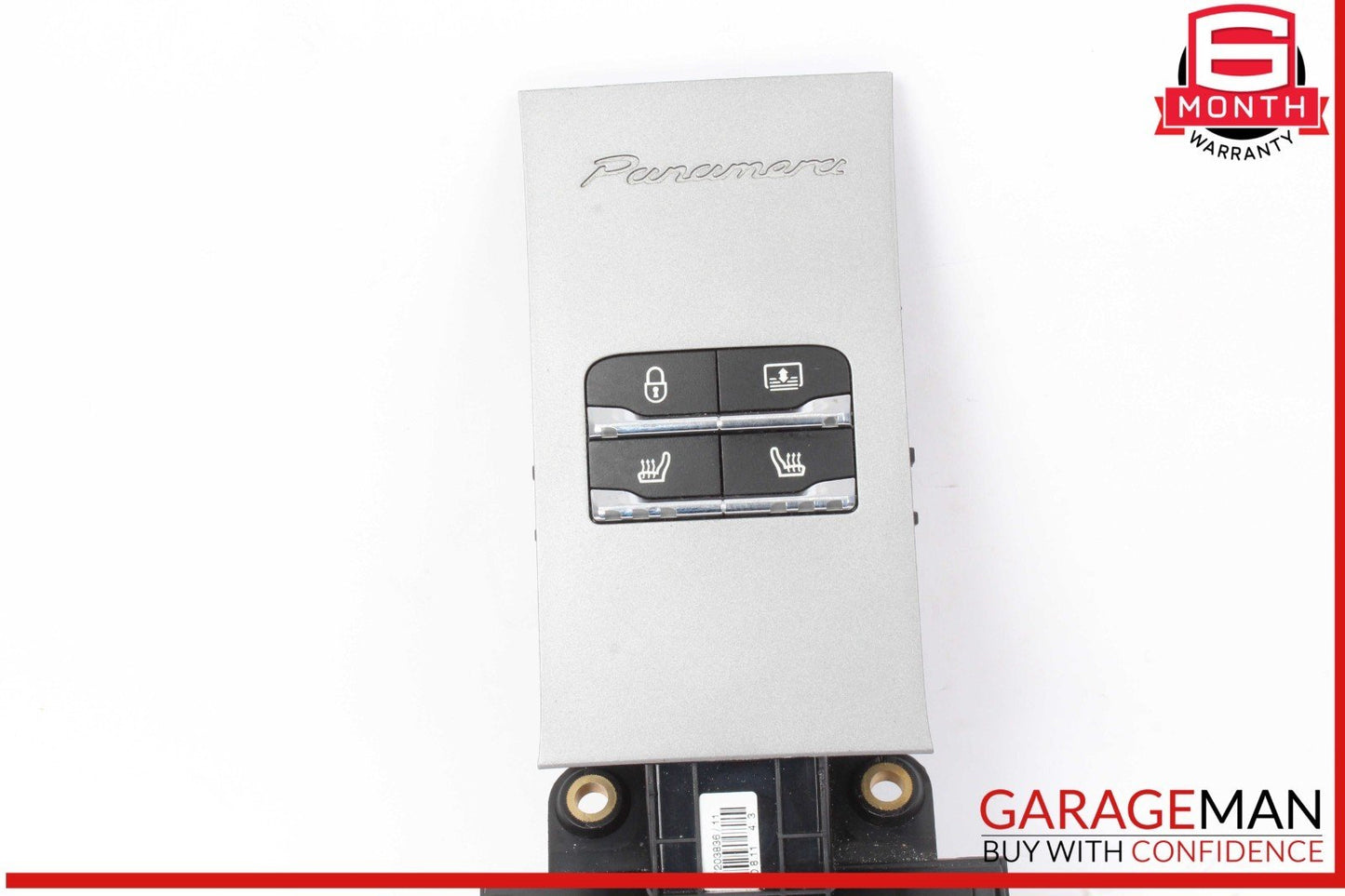 10-13 Porsche Panamera 970 Rear Seat Heater Door Lock Switch Control Panel OEM