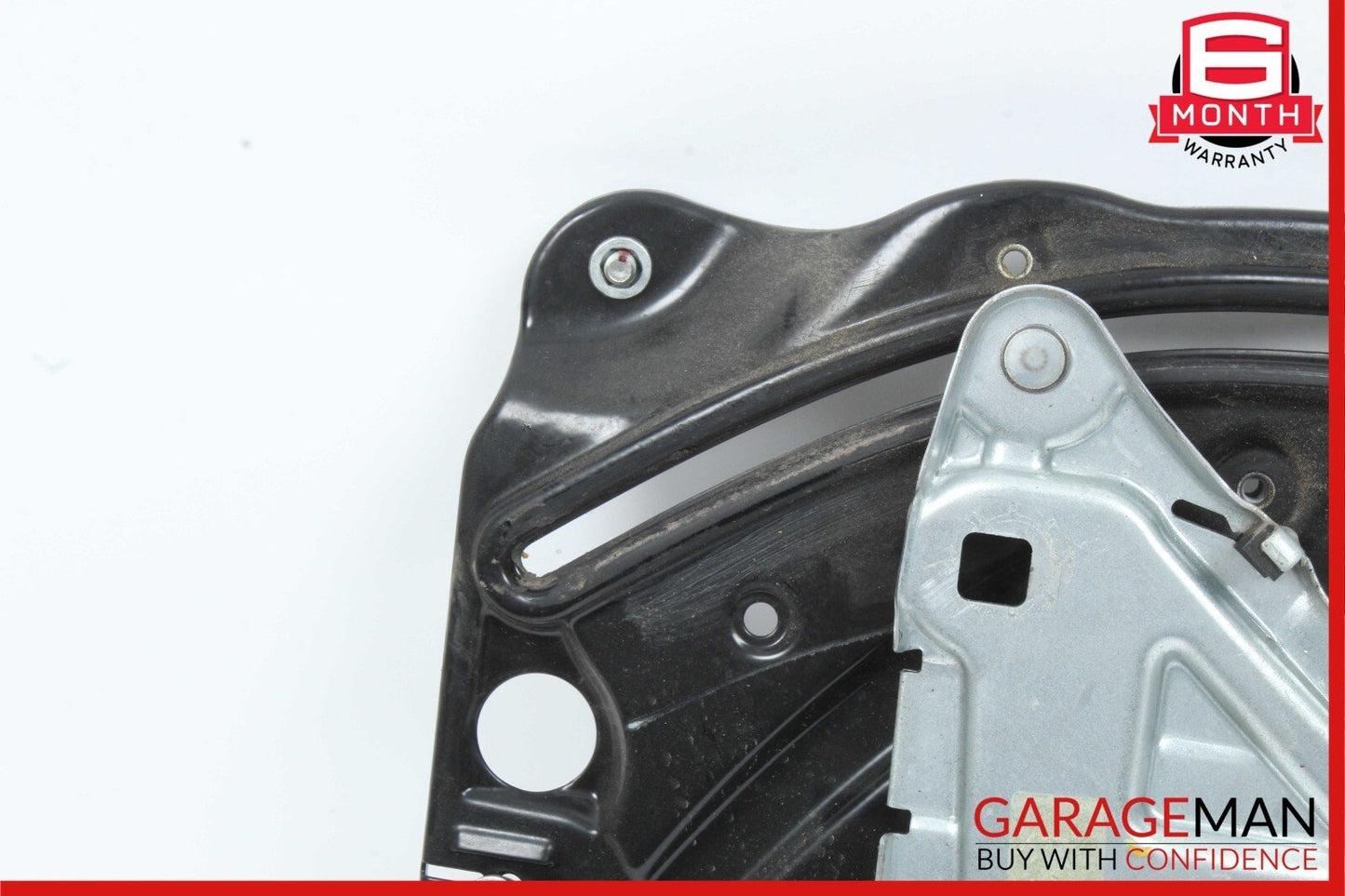 10-16 Mercedes W212 E350 Rear Left Door Window Regulator Frame w/o Motor