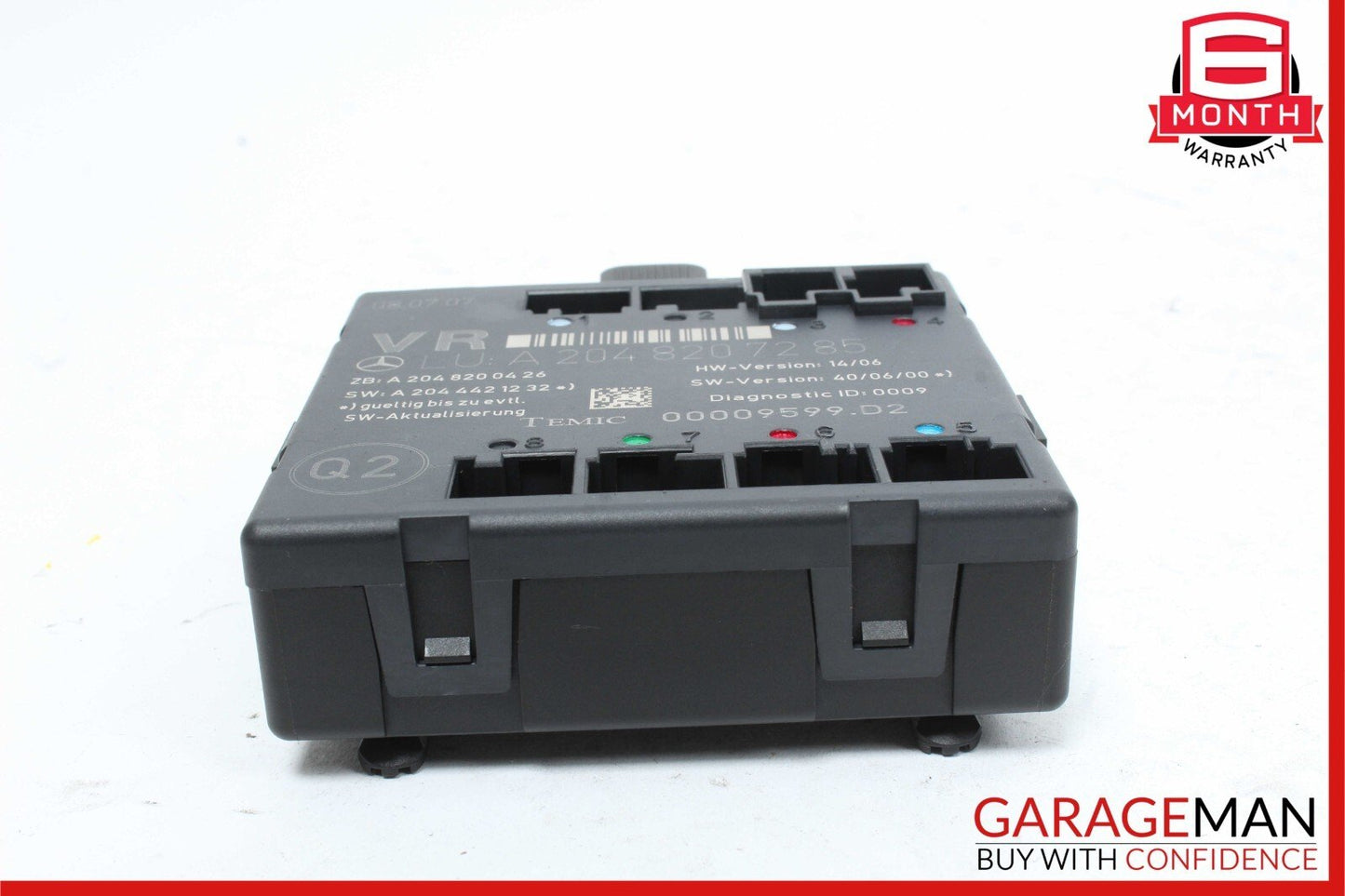 08-14 Mercedes W204 C350 C300 Front Right Side Door Control Module Unit OEM
