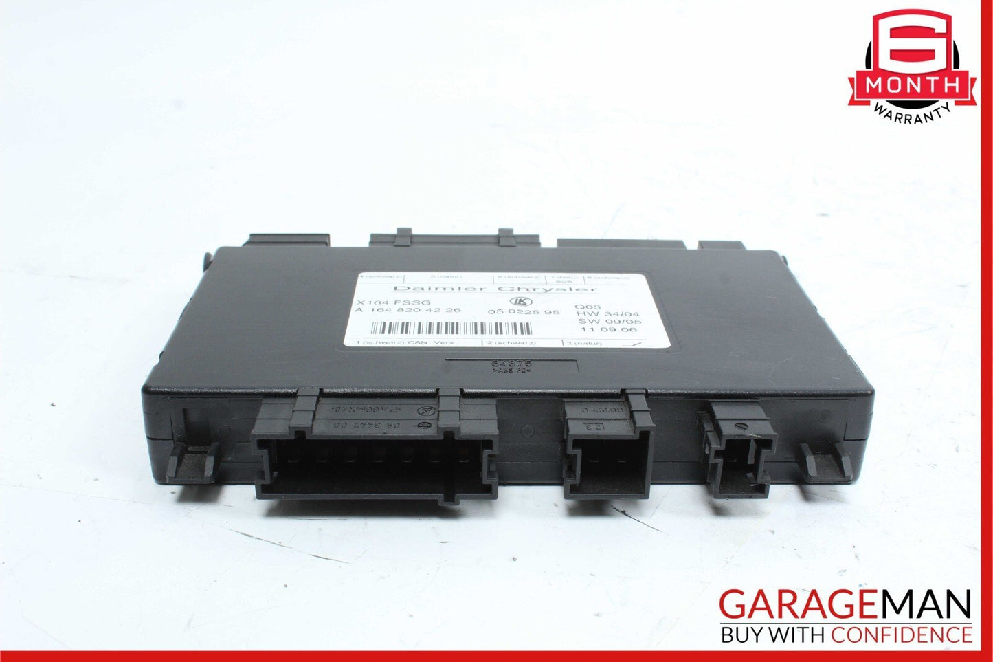 07-09 Mercedes X164 GL450 4MATIC Third Seat Row Power Folding Control Module OEM