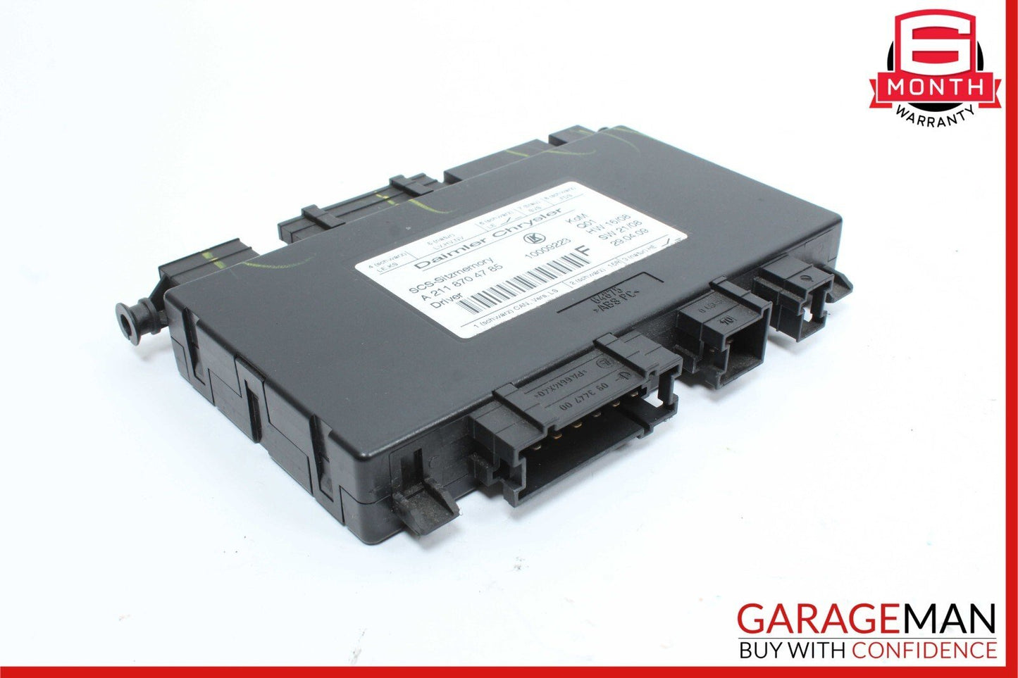 03-12 Mercedes GL450 E350 CLS350 GL550 Front Left Side Seat Control Module Unit
