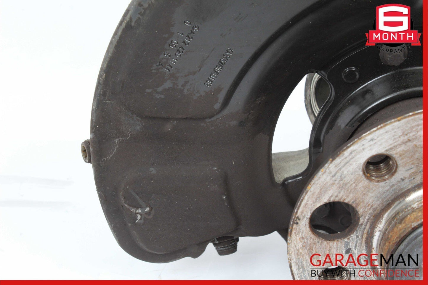 10-16 Mercedes W212 E350 RWD Front Left Side Wheel Spindle Knuckle Hub Bearing
