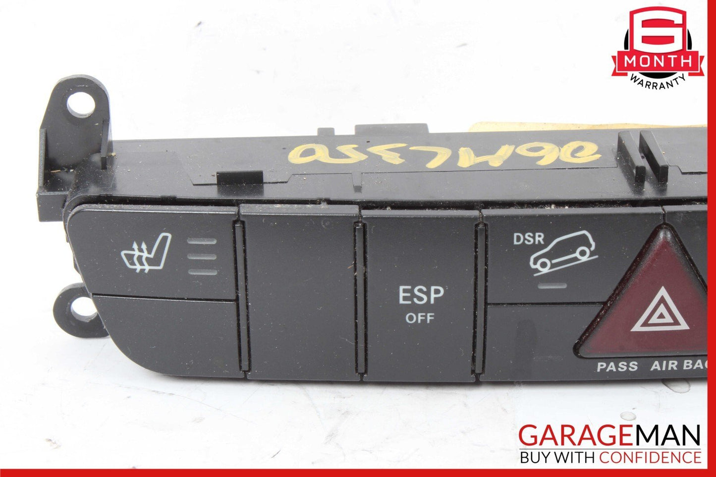 06-12 Mercedes W164 ML350 GL450 Dash Hazard Heated Seats ESP Control Panel OEM