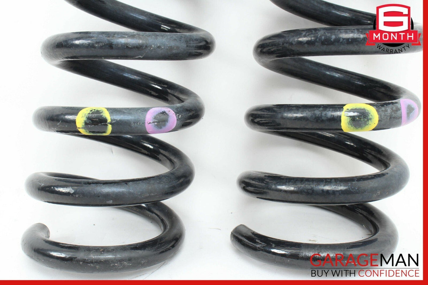 08-14 Mercedes W204 C250 C350 Rear Shock Absorber Coil Spring Set of 2 Pc OEM