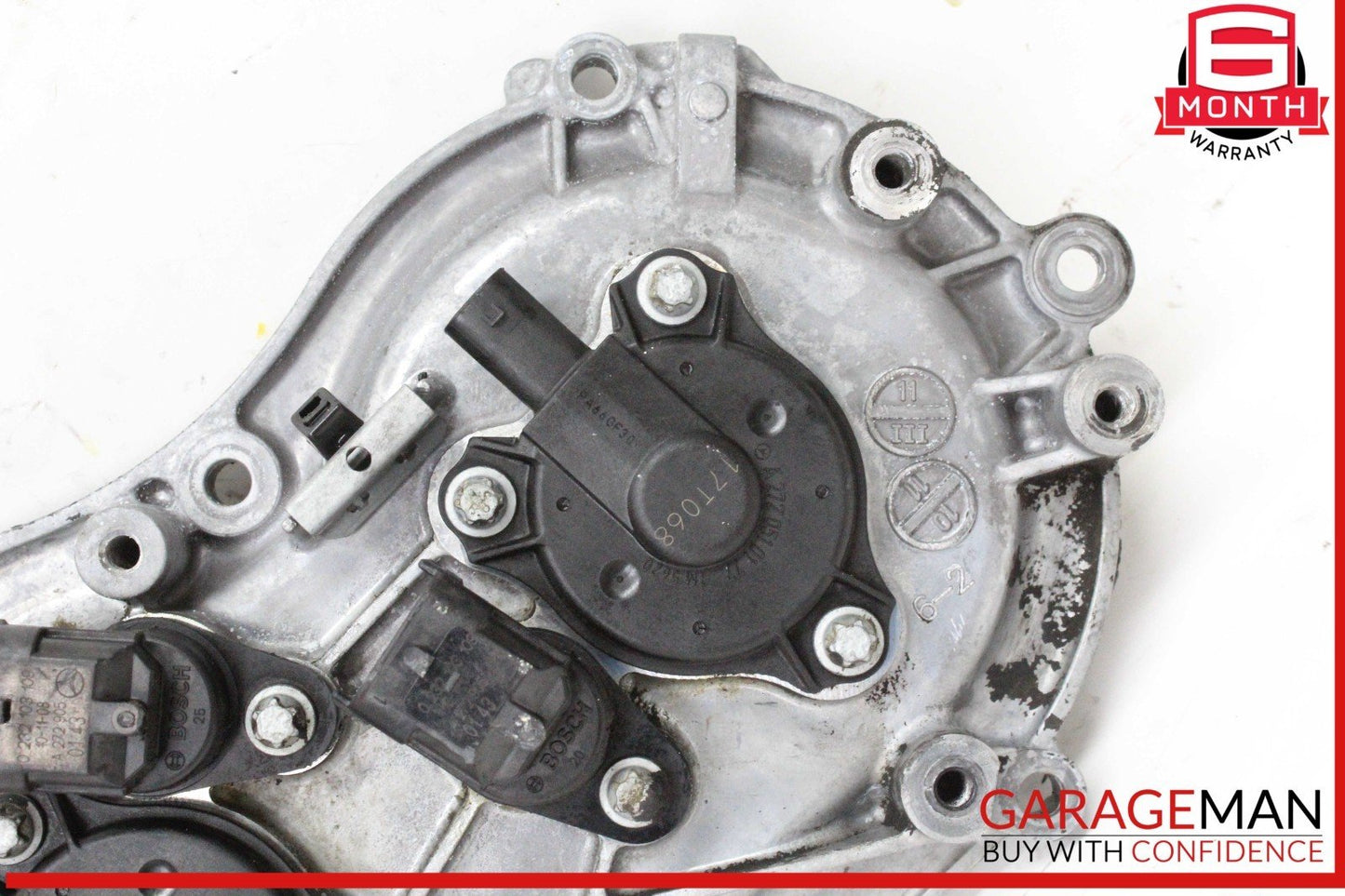05-13 Mercedes W164 ML350 4MATIC Front Left Side Engine Timing Chain Cover Plate