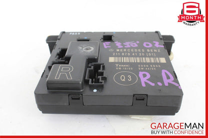 03-09 Mercedes W211 E350 E550 Rear Right Side Door Control Module Unit OEM