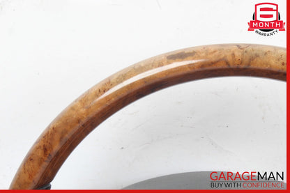 07-10 Mercedes CL550 S550 4 Spoke Steering Wheel Black w/ Paddles Assy Wood