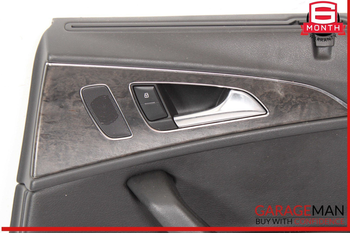 12-18 Audi A6 Rear Right Side Interior Door Trim Panel Cover Assembly OEM