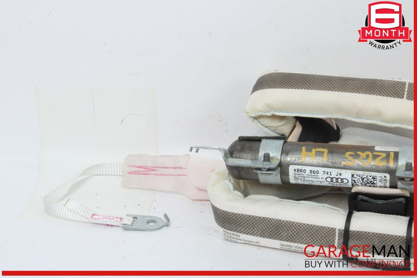 12-17 Audi Q5 SQ5 Left Driver Side Curtain Airbag Air Bag 8R0880741J OEM