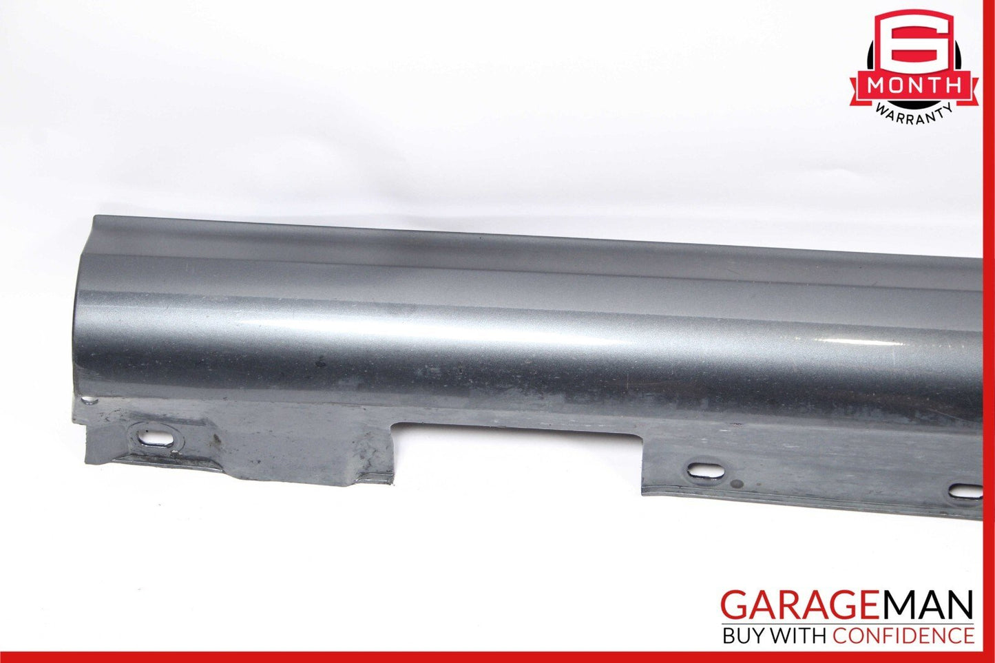 08-14 Mercedes W204 C300 AMG Sport Sedan Left Side Skirt Rocker Moulding Gray