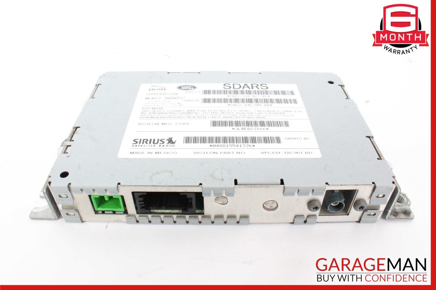 12-13 Range Rover Evoque Sirius Satellite Radio Receiver Module CH2218C963BC OEM