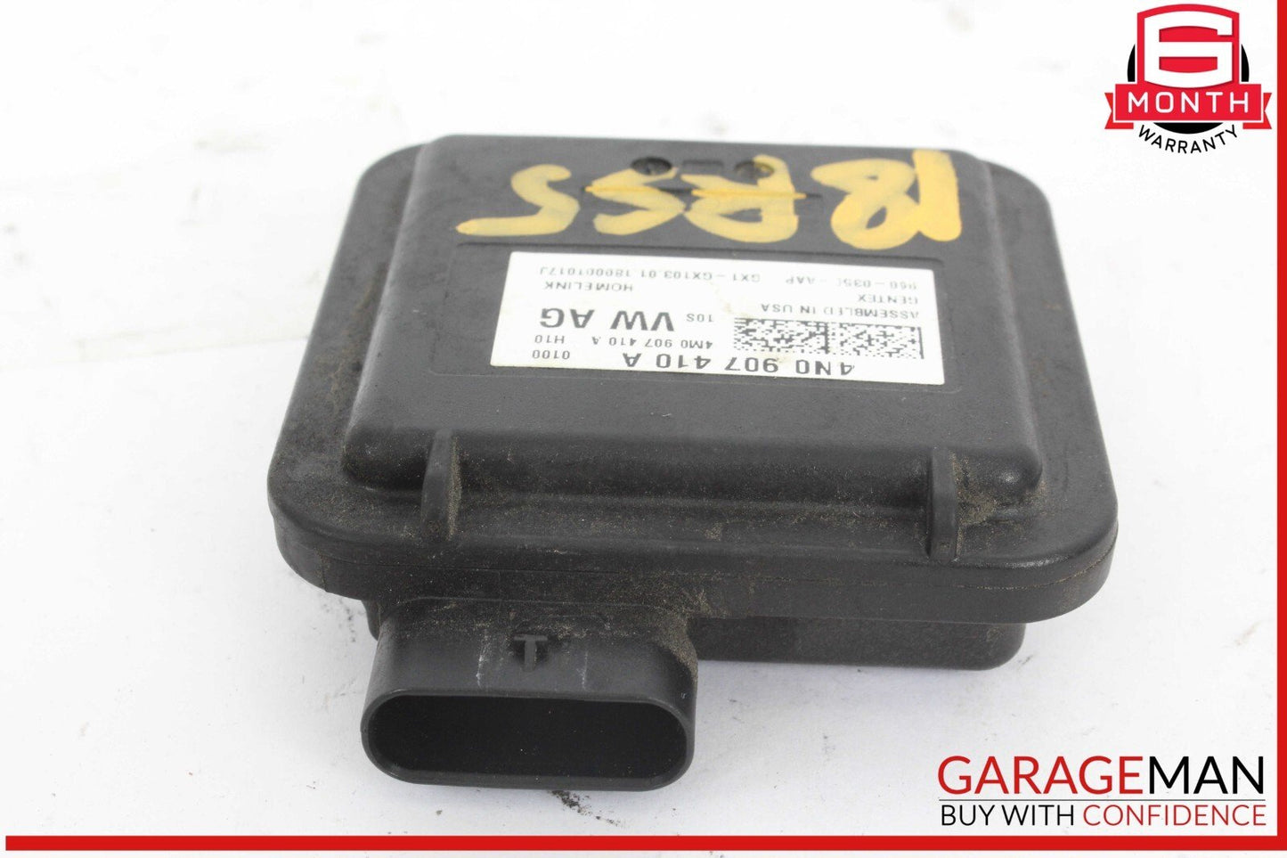 17-23 Audi RS5 S5 Q7 Homelink Garage Door Opener Control Module Unit 4N0907410A
