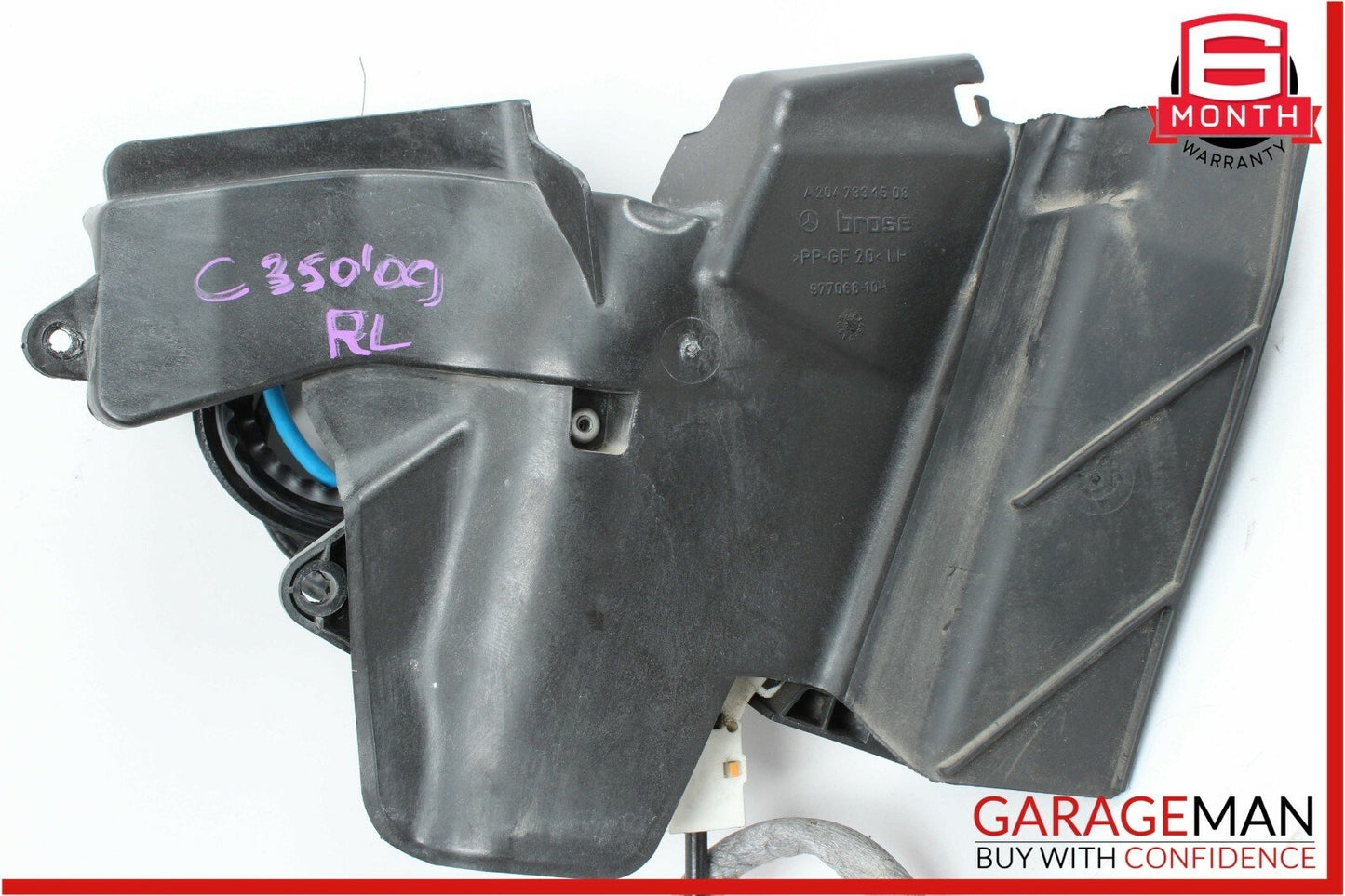 08-11 Mercedes W204 C350 Rear Left Driver Side Door Lock Latch Actuator OEM