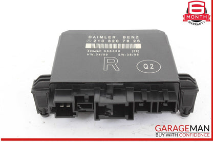 96-03 Mercedes W210 E320 Front Right Passenger Side Door Control Module Unit OEM