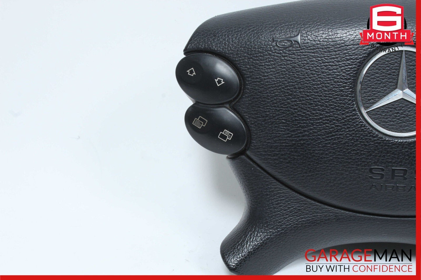 03-12 Mercedes W209 CLK500 E350 SL500 Steering Wheel Airbag Air Bag Black