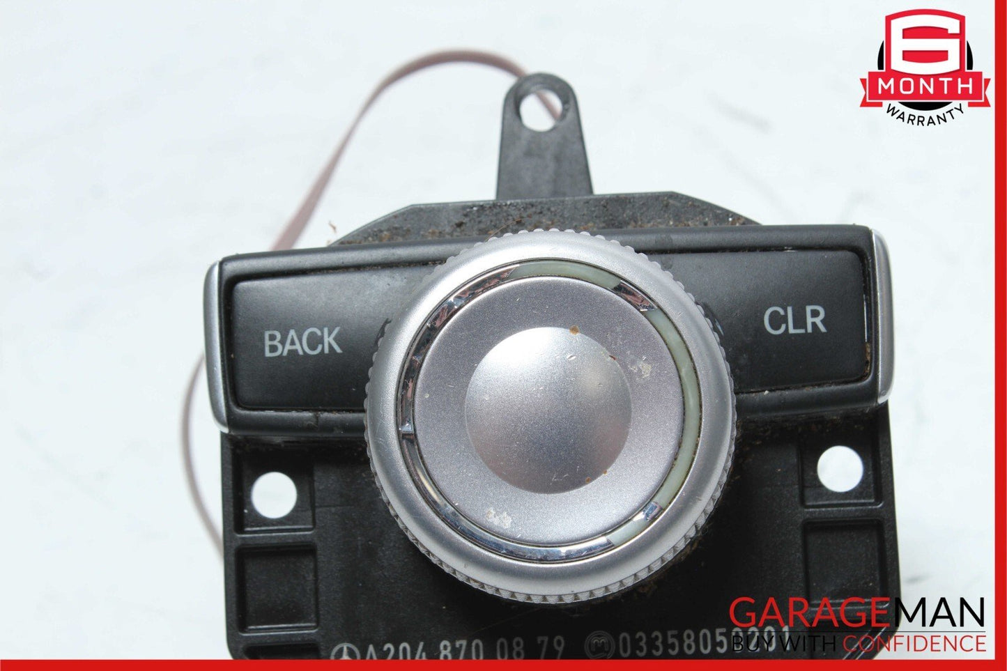 08-12 Mercedes W204 C350 GLK350 Console Command Controller Knob Multi Switch OEM