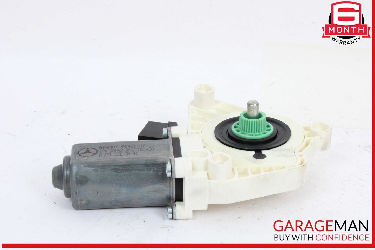 07-13 Mercedes-Benz S400 W221 Rear Right Window Regulator Motor 2218203042
