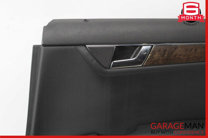 08-14 Mercedes W204 C63 AMG Rear Right Side Interior Door Panel Trim Cover OEM