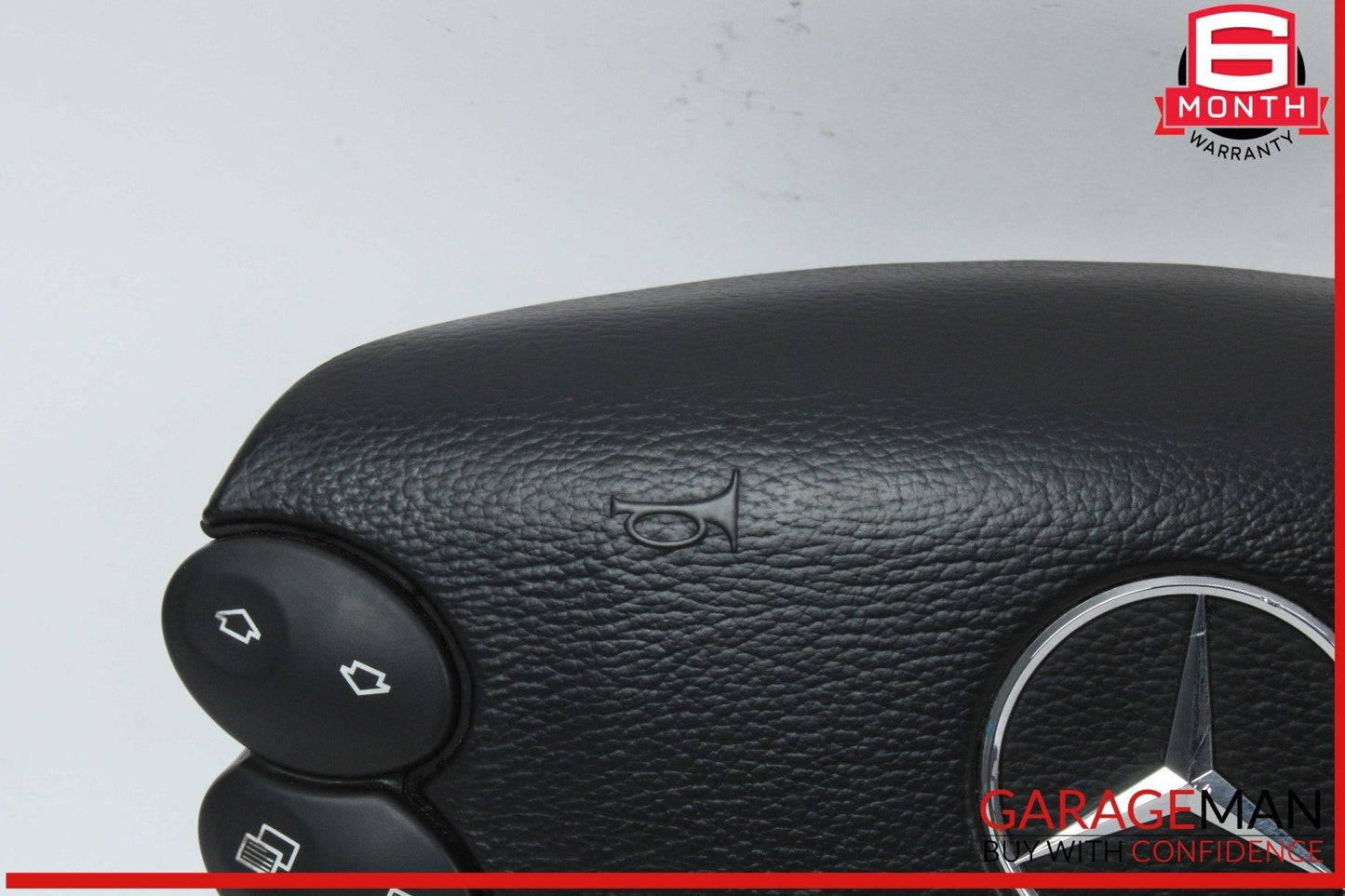 03-12 Mercedes R230 SL500 CLS550 Steering Wheel Airbag Air Bag Black OEM