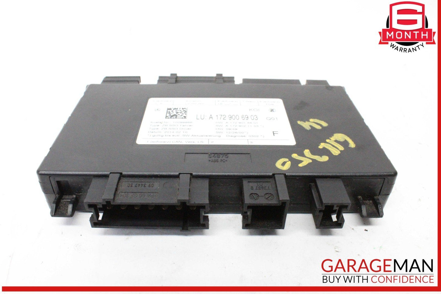 08-18 Mercedes X204 GLK350 4MATIC Front Left Driver Side Seat Control Module OEM