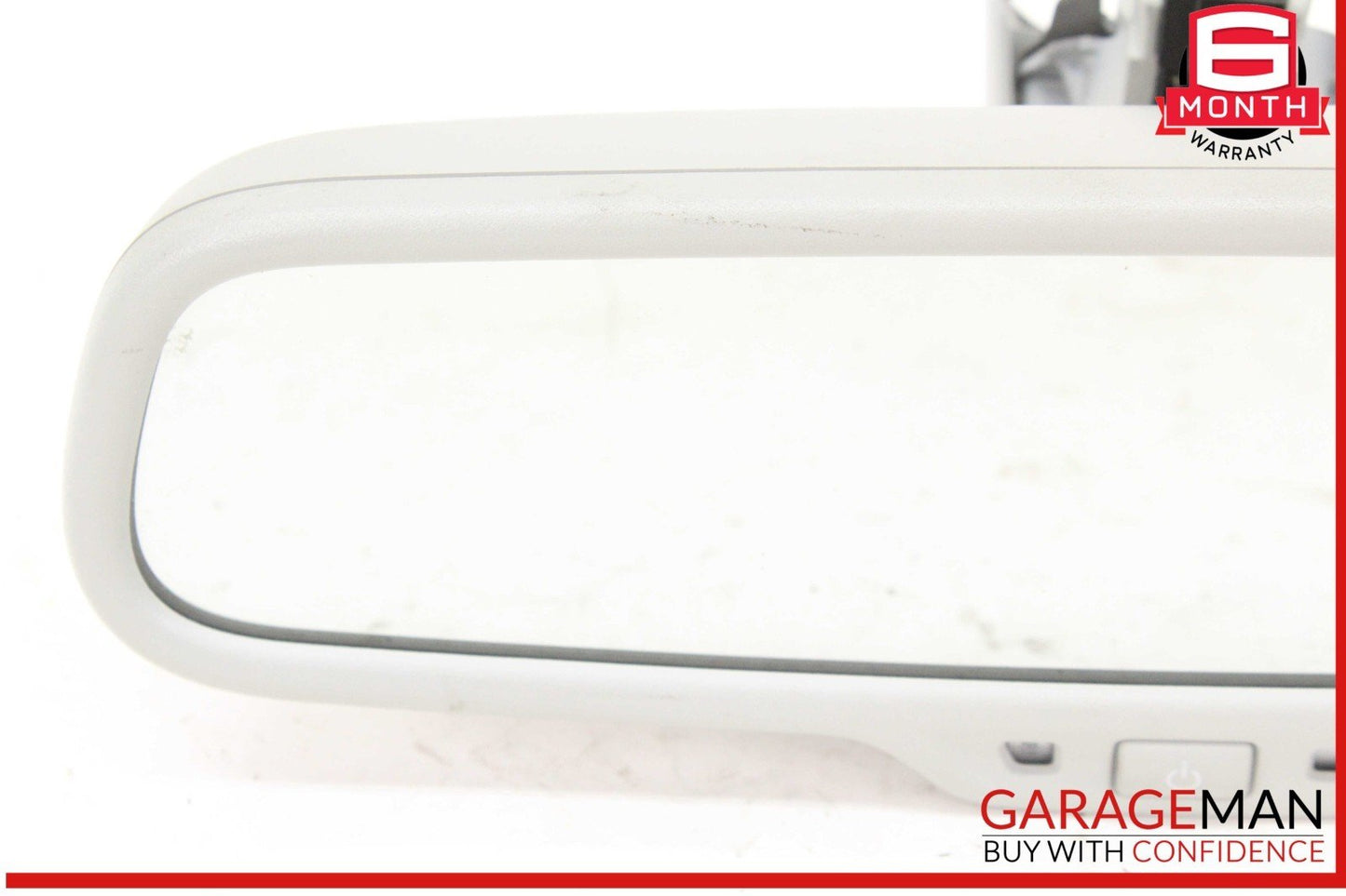 13-17 Audi Q5 S4 A4 Front Upper Windshield Interior Rear View Mirror Gray OEM