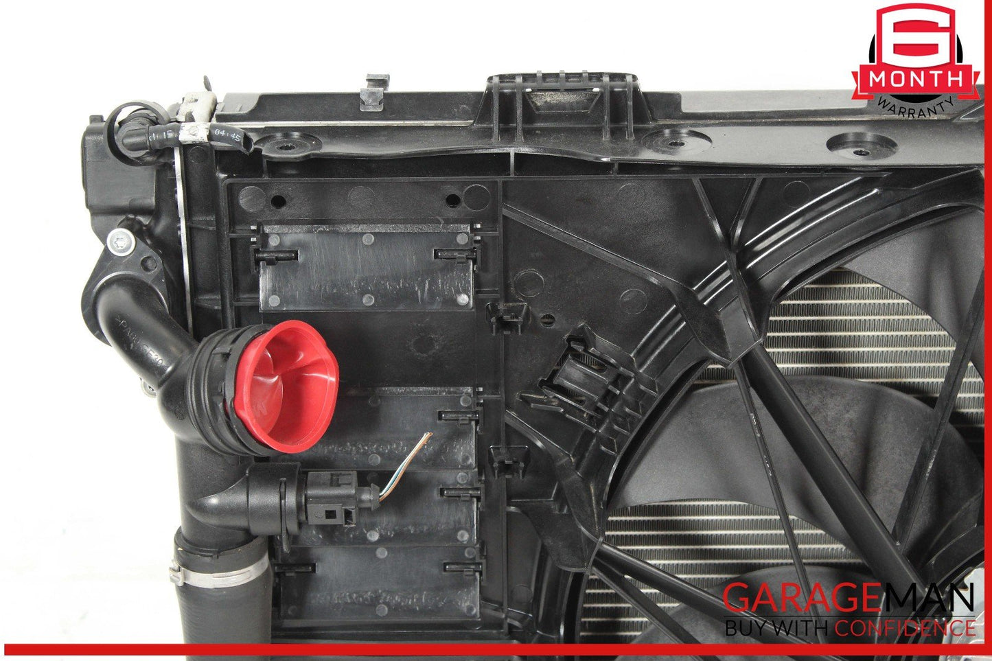 10-13 Porsche Panamera 970 Engine Cooling Radiator AC A/C Condenser Assembly